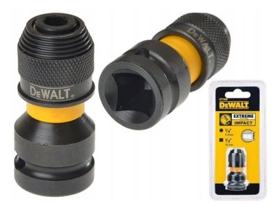 DeWalt Adapter udarowy 1/2" na 1/4" DT7508