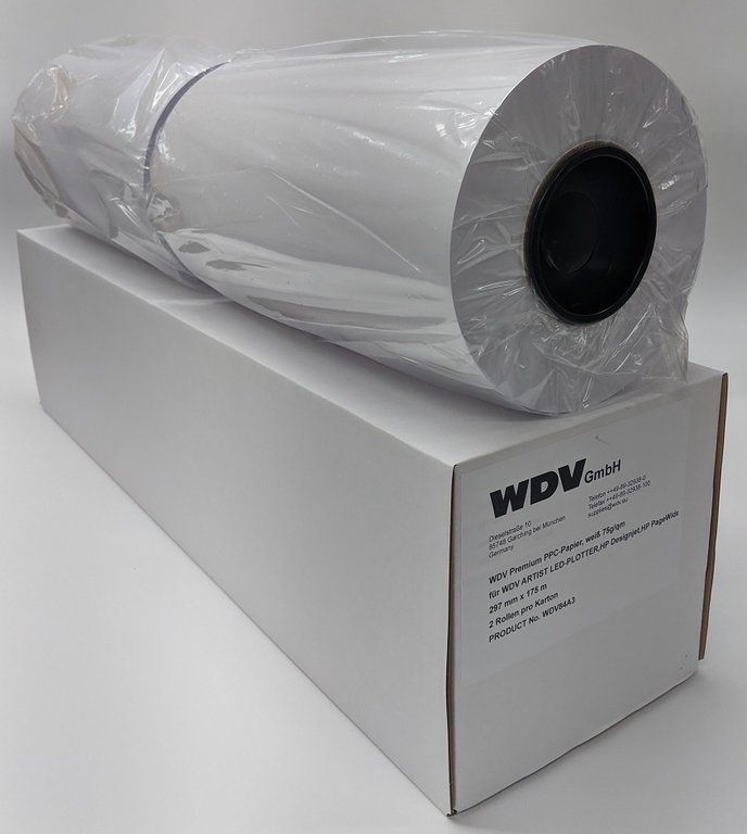 Plotterpapier (PPC) A3 - 75g/m² - 297mm x 175m Plotterpapier (PPC) A3 - 75g/m² - 297mm x 175m