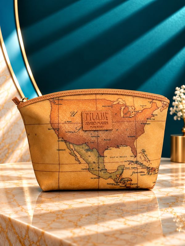 Alviero Martini Classe Geo Pouch - Vintage