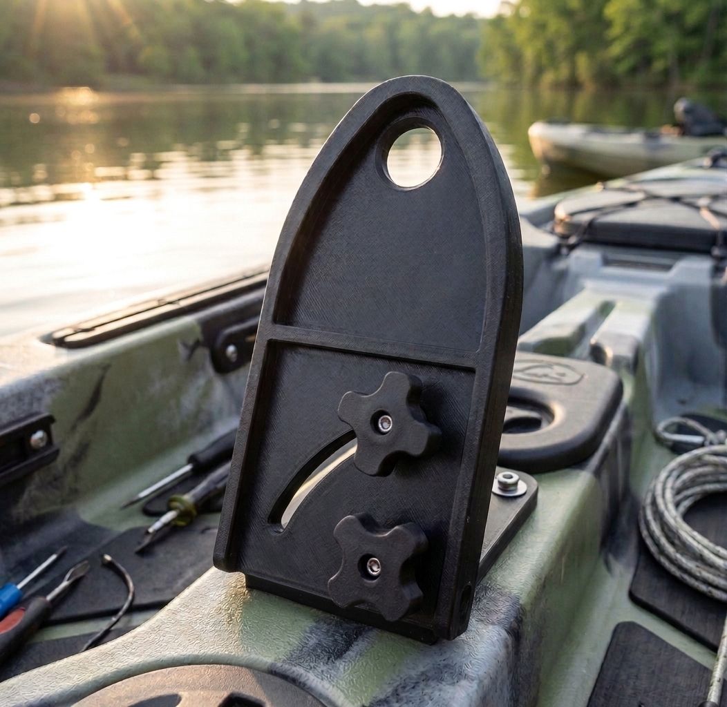 Track Mount Shallow Water Anchor Holder | Kayak Stake Out Bracket