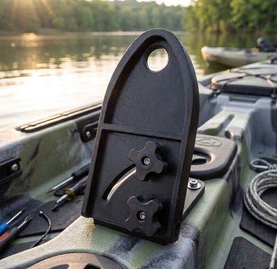 Track Mount Shallow Water Anchor Holder | Kayak Stake Out Bracket