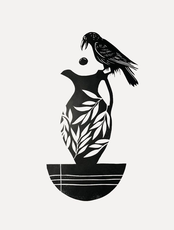 The Crow and the Pitcher