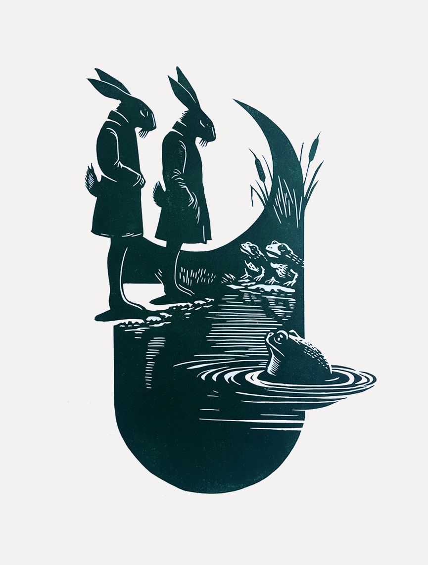 The Hares and the Frogs
