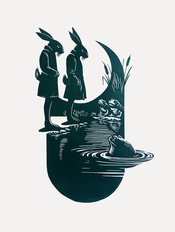 The Hares and the Frogs