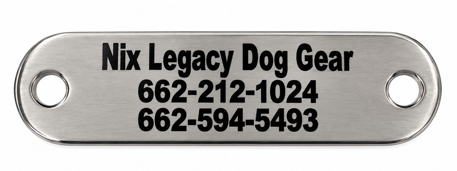 Stainless Steel Name Plate