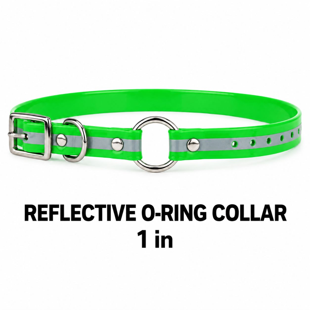 1 in Reflective O-ring Collar - Assorted