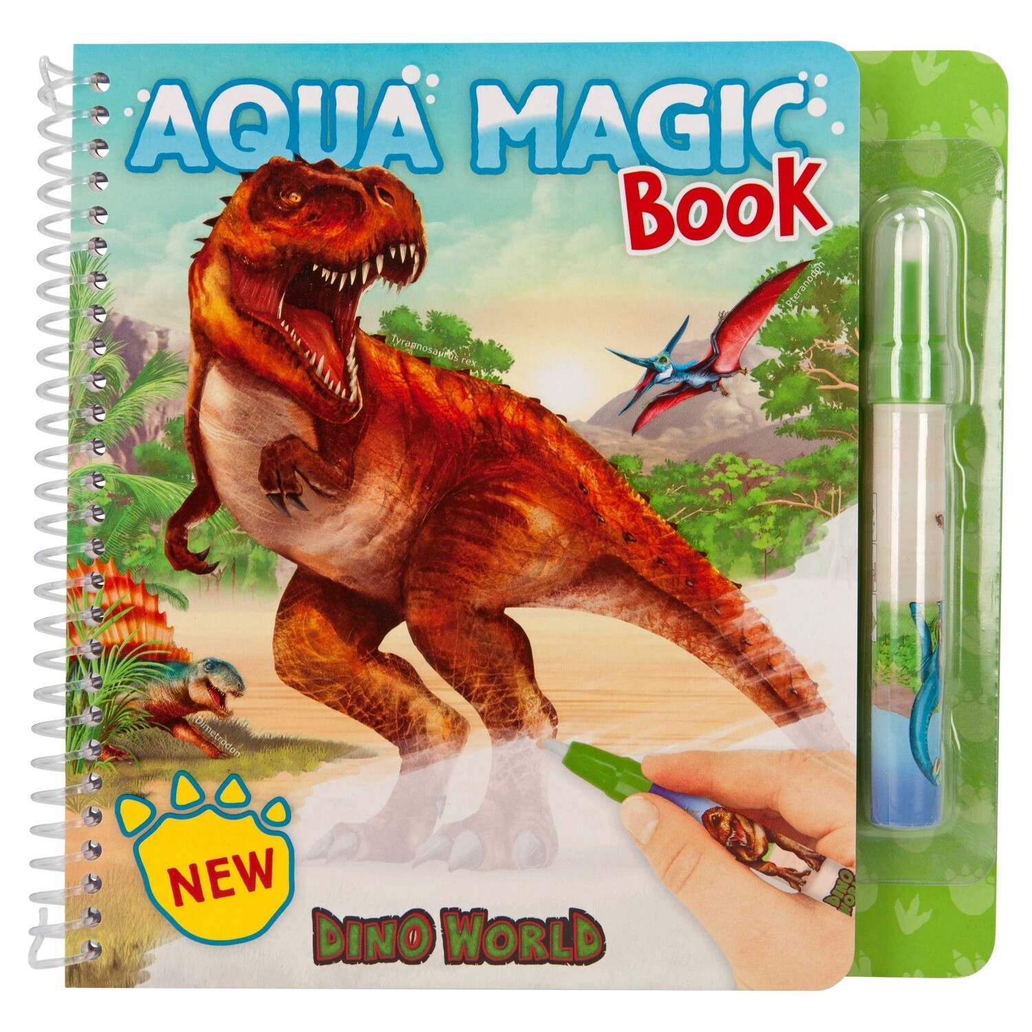 Dino World Альбом для творчества Аква Магия