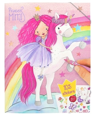 Princess Mimi Альбом для раскрашивания с наклейками