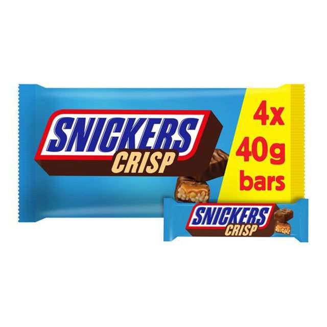 Snickers Crispier (40g) (4-Pack)