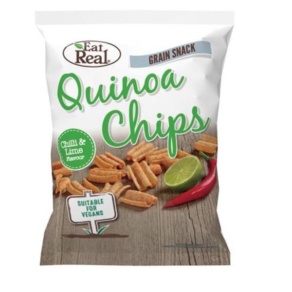 Eat Real Chilli &amp; Lime Quinoa Chips (30g)
