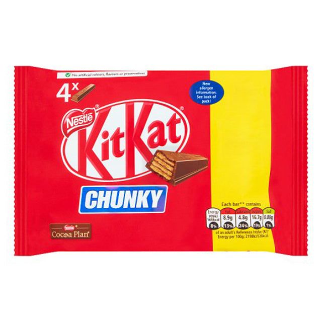 Kitkat Chunky Snacksize Multi-pack (4x32g)