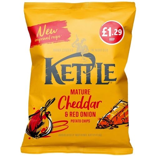 Kettle Mature Cheddar &amp; Onion (80g)