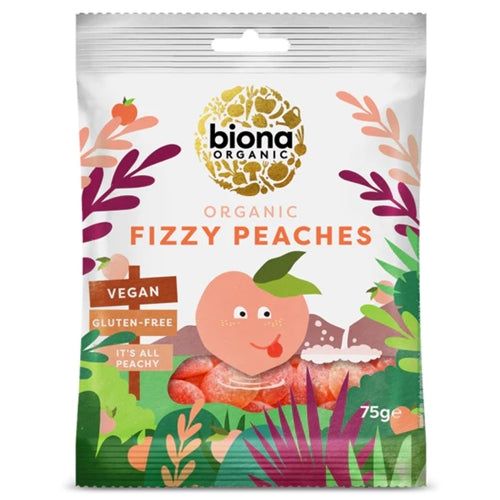 Biona Fizzy Peaches Organic (75g)