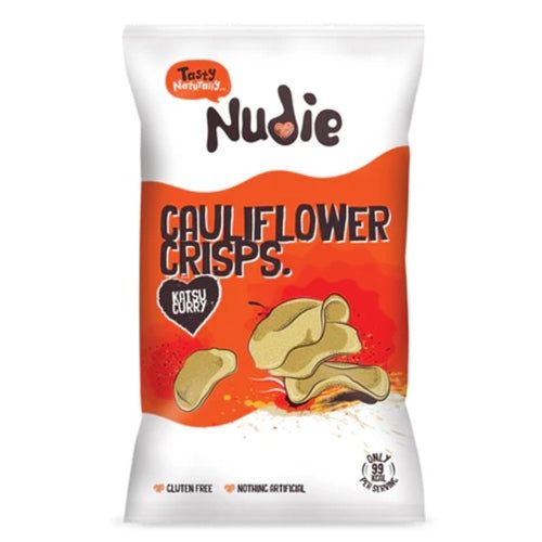 Nudie Katsu Curry Cauliflower Crisps (80g)
