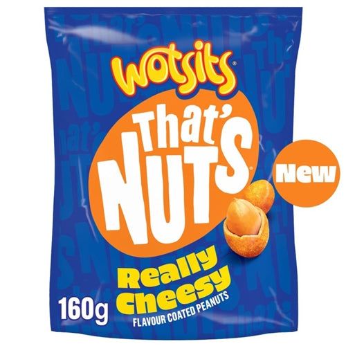 Walkers ThatÃƒÂ¢Ã¢â€šÂ¬Ã¢â€žÂ¢s Nuts Wotsits Really Cheesy (160g)