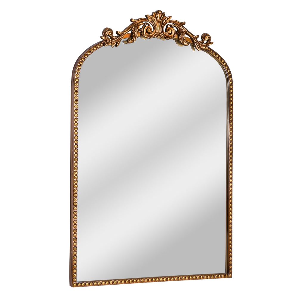 Antique Gold Arched Mirror