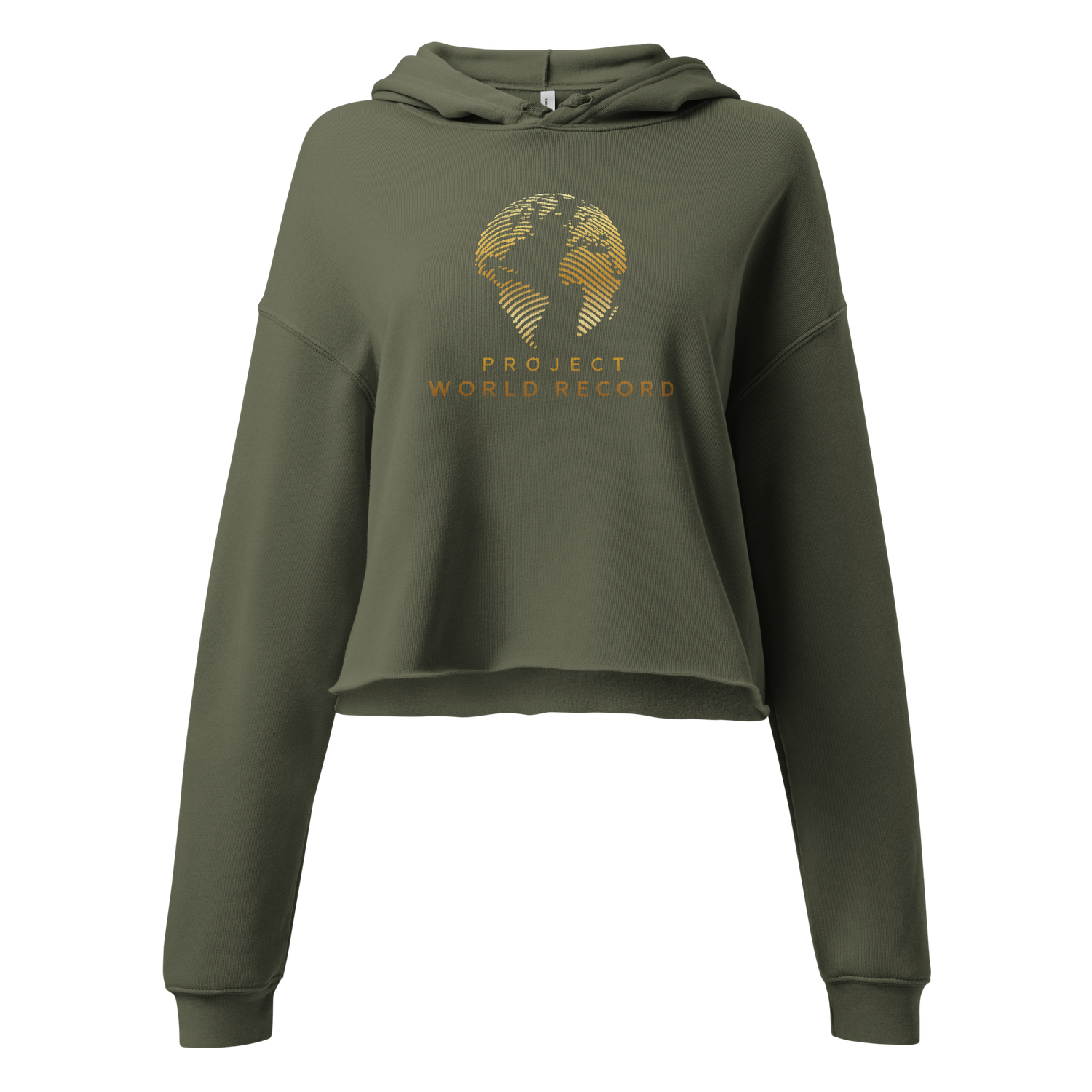 Cropped Pullover Hoodie