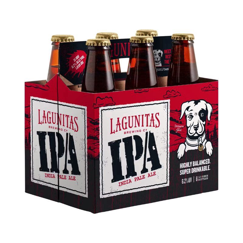 LAGUNITAS Ipa 6 Pack 12 oz Bottle