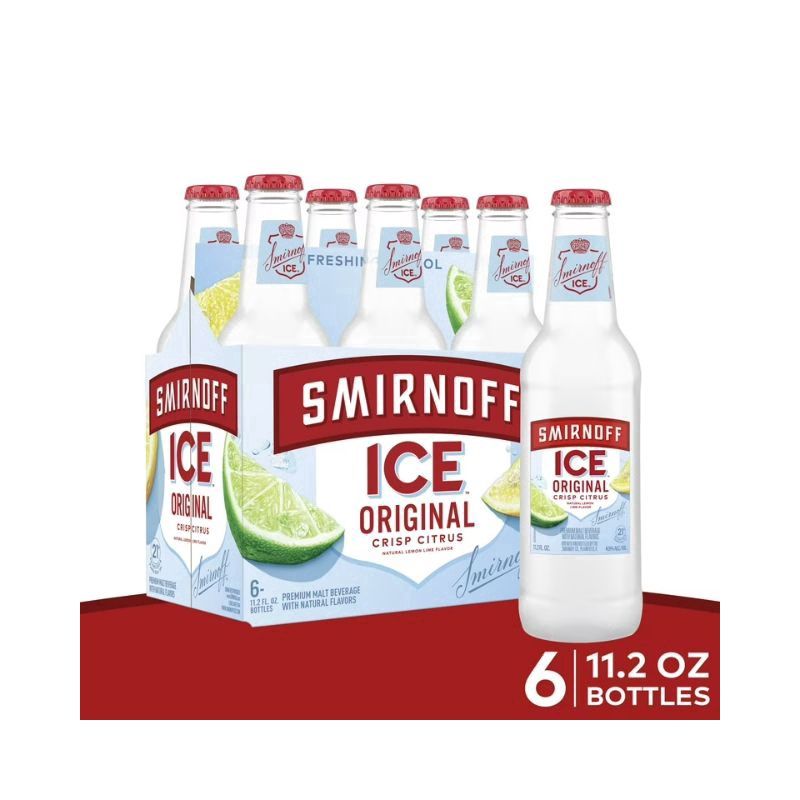 SMIRNOFF Ice Original 6 Pack 11.2Oz Bottle