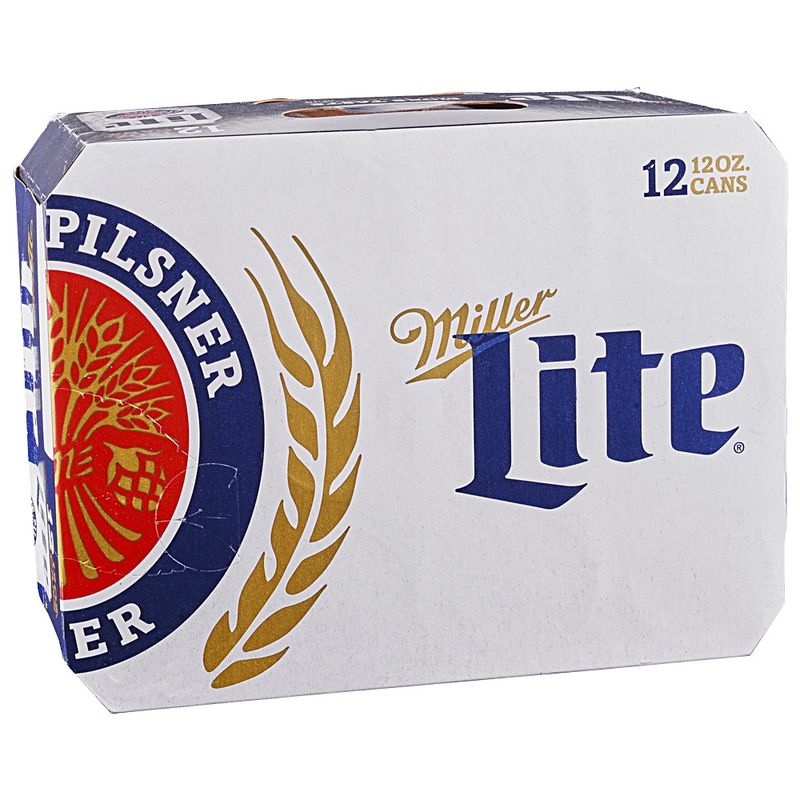 MILLER LITE 12 Pack 12 oz Can