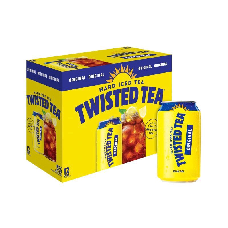 TWISTED Tea 12 Pack 12 oz Cans