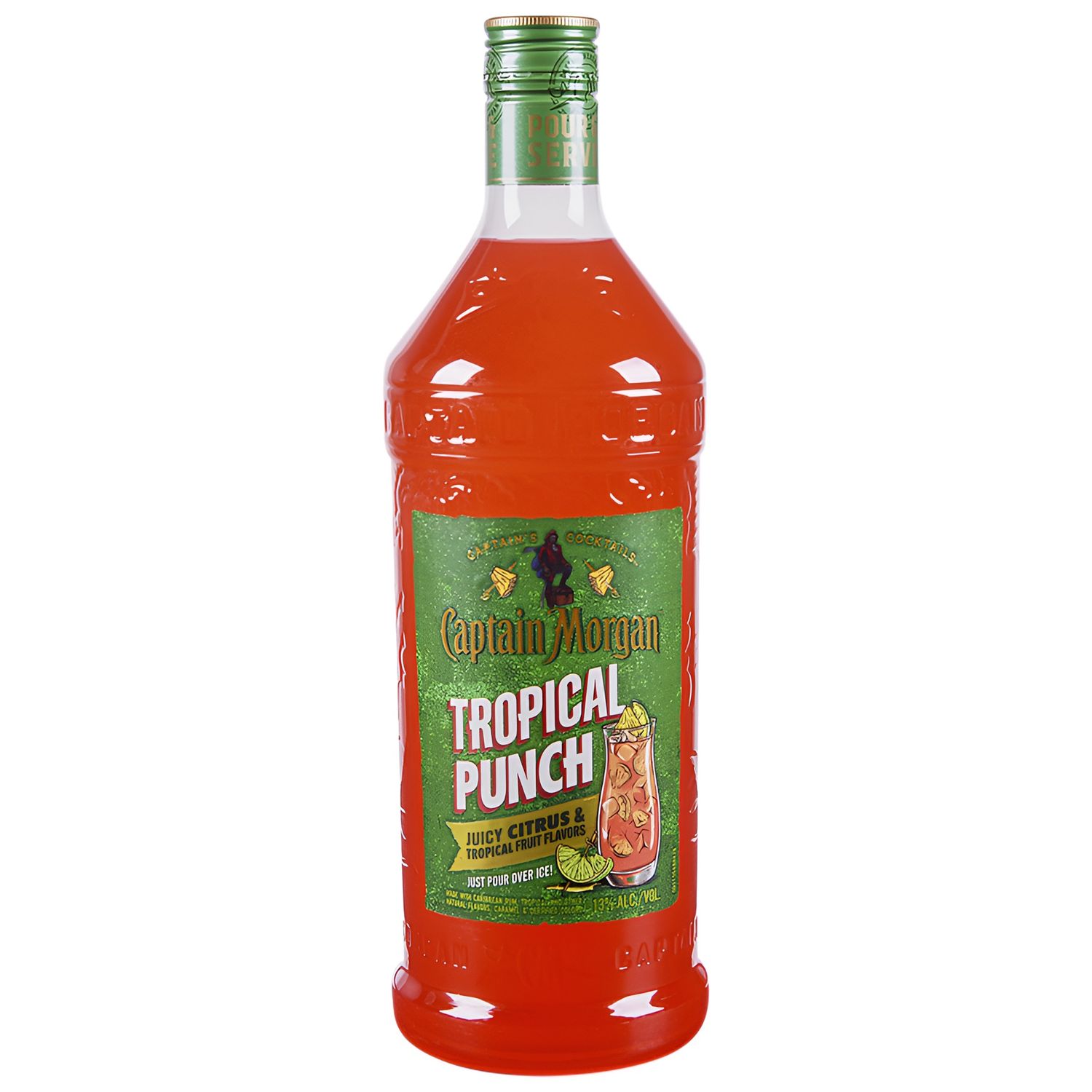 CAPTAIN MORGAN Cocktail Tropical Punch 1.75 L