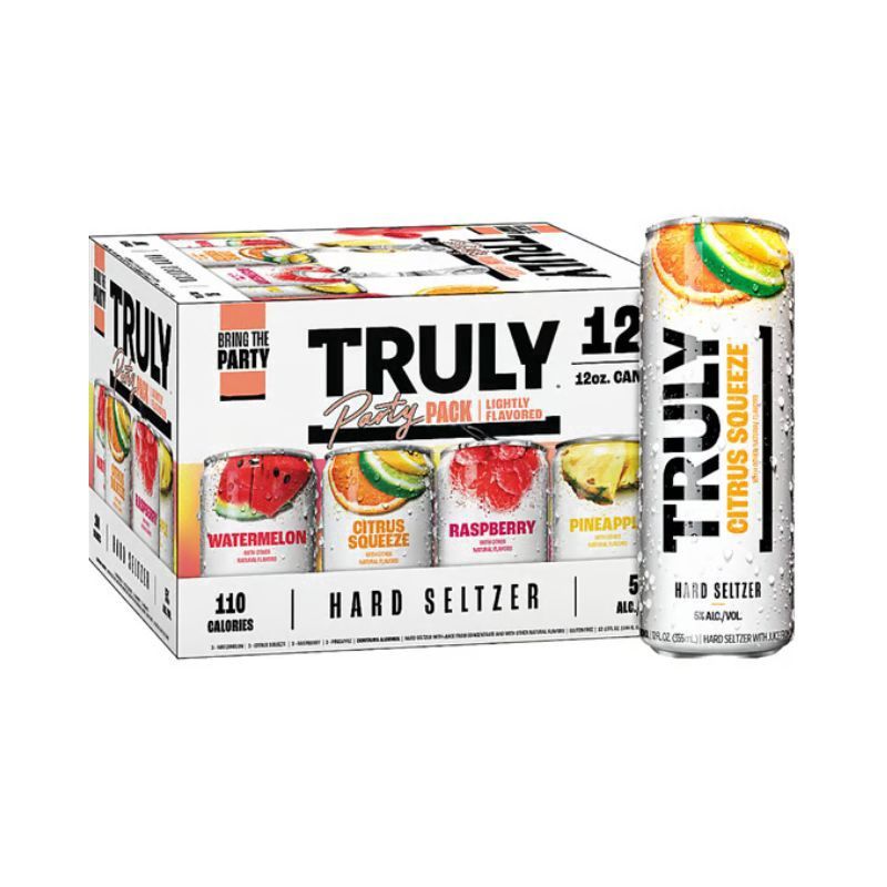 TRULY Party Variety 12 Pack 12 oz Cans