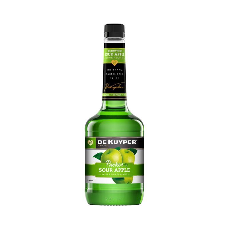 DEKUYPER Pucker Sour Apple 750 ml