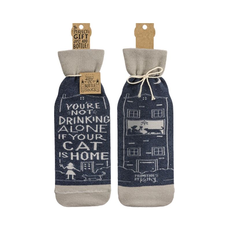 Bottle Sock Cat Is Home Pbk (D*)