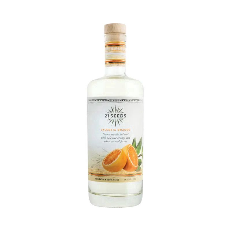 21 SEEDS Valencia Orange Tequila 750 ml
