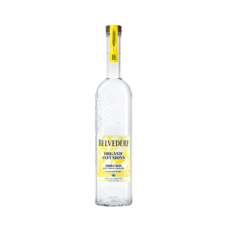 BELVEDERE Infusions Lemon &amp; Basil 750 ml
