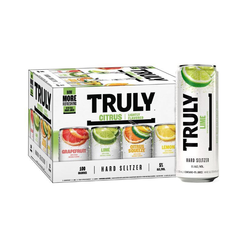 TRULY Variety Citrus 12 Pack Can 12 oz