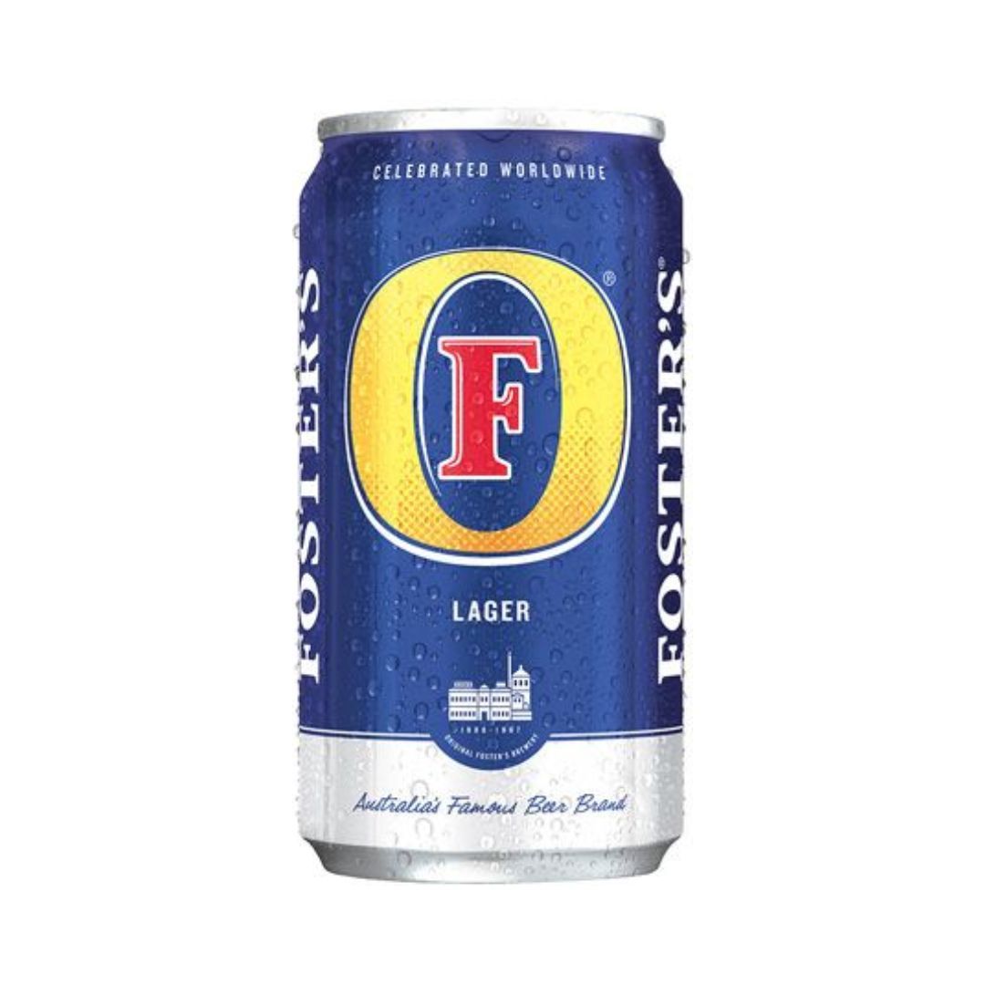 FOSTER'S Lager 25.4Oz Oil Can