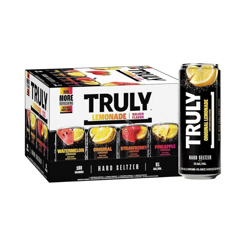 TRULY Variety Lemonade 12 Pack 12 oz Cans