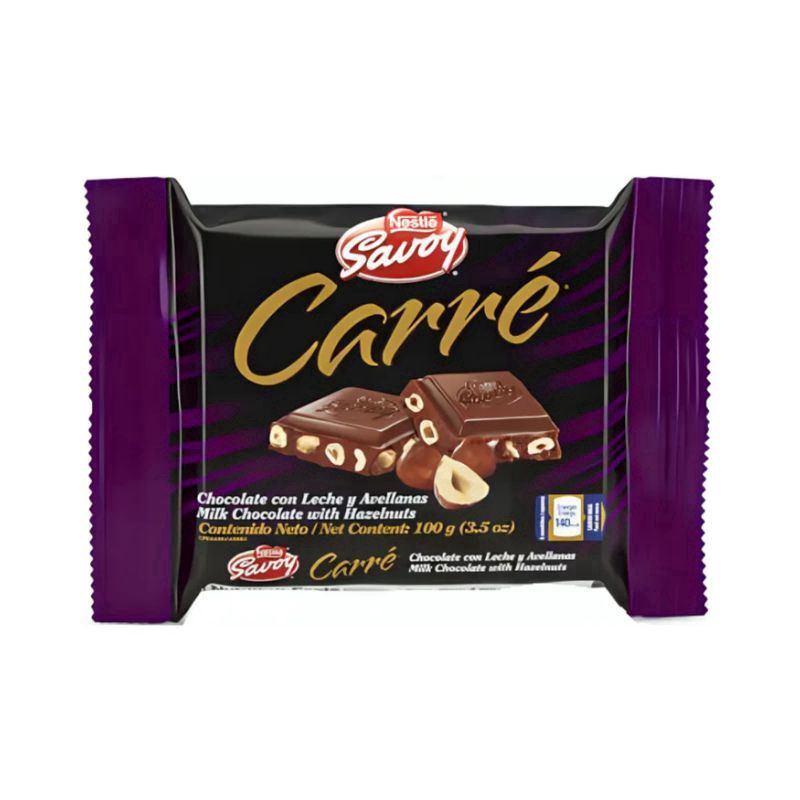 SAVOY Carre Avellanas 100Gr