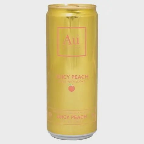 AU Vodka Juicy Peach RTD 4pk