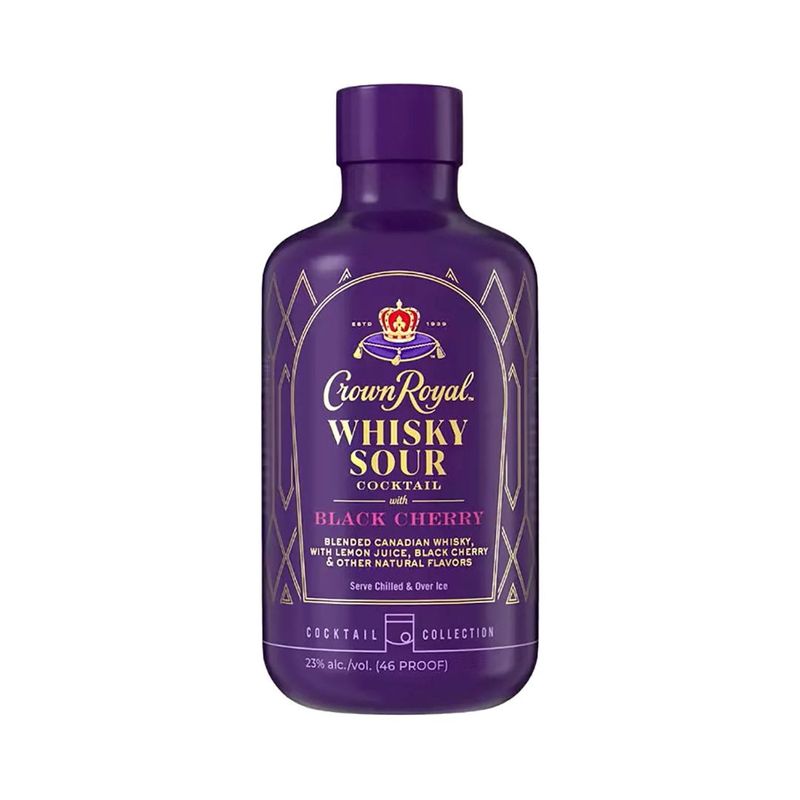 CROWN ROYAL Cocktail Blk Cherry 375ml