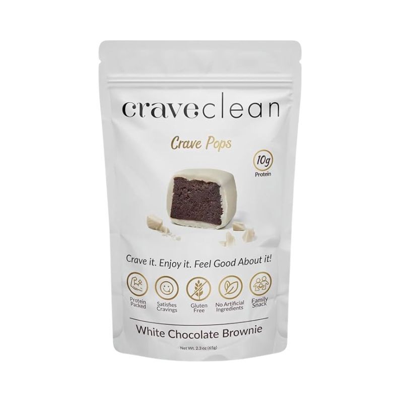 CRAVECLEAN White Chocolate Brownie 2.3oz