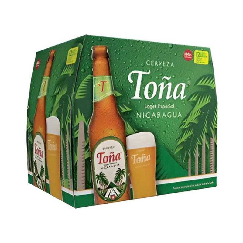 TONA Cerveza 12 Pack 12 oz Btls