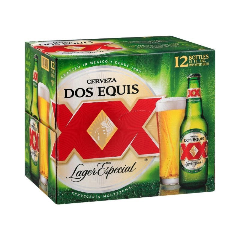 DOS EQUIS Lager 12 Pack 12 oz Btls