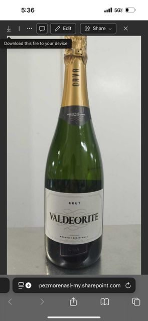 VALDEORITE Cava 750ml
