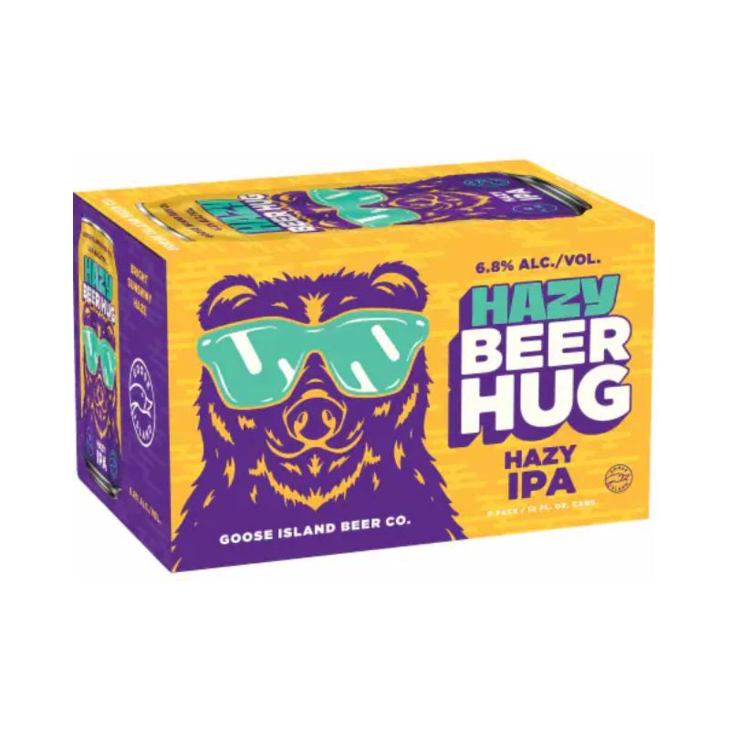 GOOSE ISLAND Hazy Beer Hug 6 Pack 12 oz Bottles