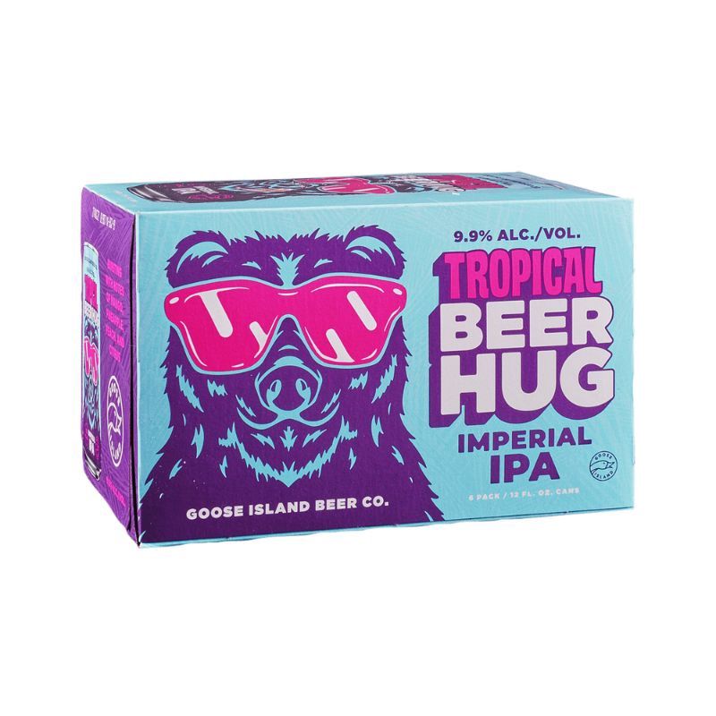 GOOSE ISLAND Tropical Beer Hug 6 Pack 12 oz Cans