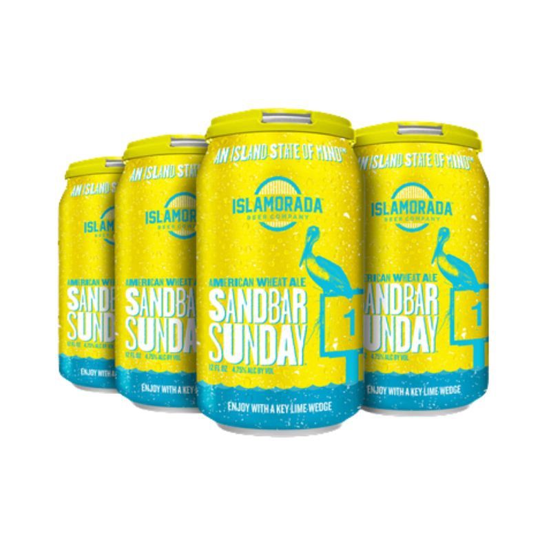 ISLAMORADA Sandbar Sunday 6 Pack 12 oz Cans