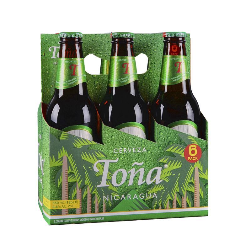 TONA Cerveza 6 Pack 12 oz Bottles