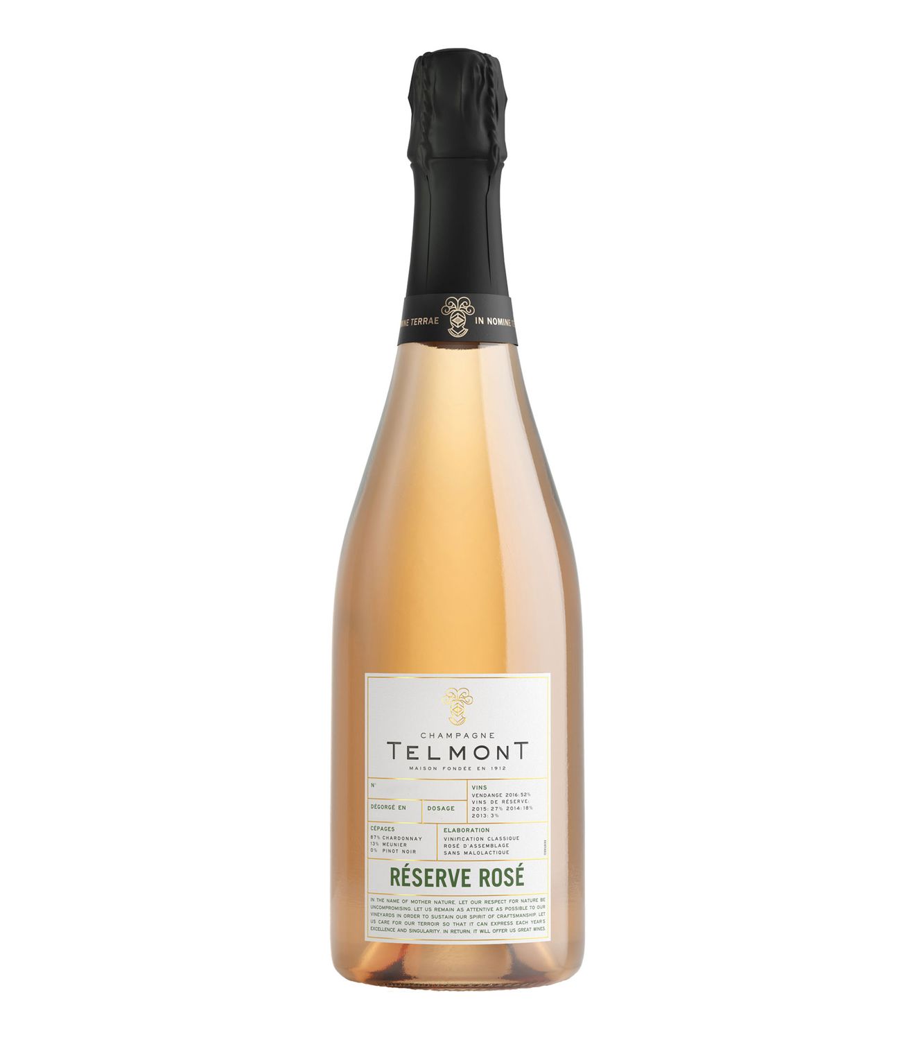Telmont Champagne Reserve Rose 750 ML