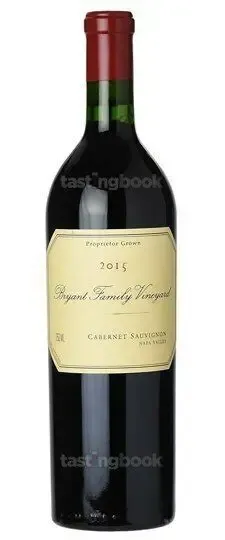 BRYANT FAMILY Cabernet Sauvignon '15 750 ML