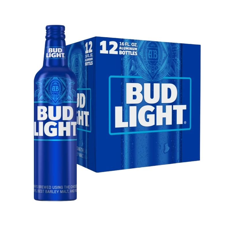 BUD LIGHT 12 Pack 16Oz Alum Btl