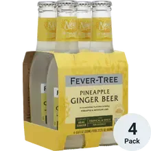 FEVER TREE Pineapple Ginger Beer 4pk