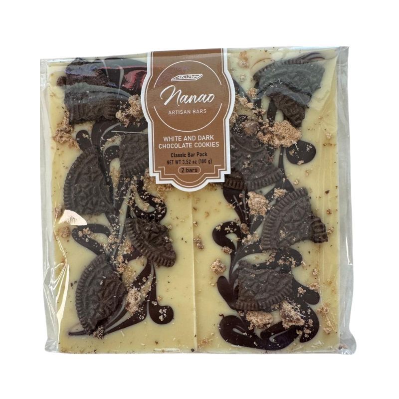 NANAO White Chocolate Bar Cookies 3.52Oz